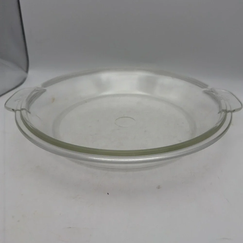 Pyrex Clear Glass Casserole Dish 024-624-B & 684-C EUC